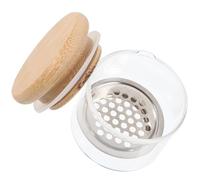 1 set mini pennelli per unghie tazza di lavaggio acrilico spazzola per unghie piatto con coperchio facile pulizia portatile rete a strati spazzola rondella per nail art pennelli per nail art tazza