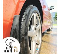 1 Set misuratore di pressione per pneumatici con misuratore di gonfiaggio per