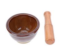 1 Set Mortaio e Pestello Manuale Aglio Aglio Grinder Grinder Spice Grinder