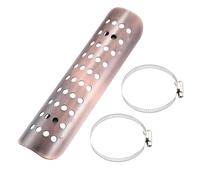 1 Set Moto Scarico Calore Scudo Coperture con Morsetto per Rame Tono