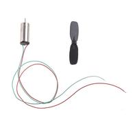 1 Set Motore Coreless 3.7V 48000RPM + Elica Per Aereo RC Giocattolo E Elicottero