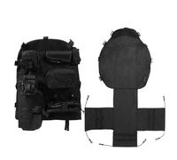 1 Set Multitasche Sedile Schienale Organizer Portaoggetti Borsa Poliestere Nero