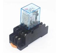 1 set MY3 HH53P MY3NJ Relè di potenza bobina 11 pin 3NO 3NC Lampada LED 5A AC 110V 220V con presa 12V 24V(AC24V)