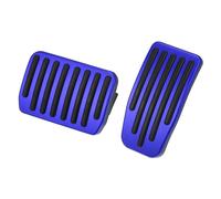 1 Set No Foratura Auto Freno e Gas Acceleratore Pedale Copertine Blu