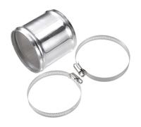 1 Set OD 3,25" 80mm Lungo 3" 76mm Tubo Intercooler Lega Alluminio Dritto