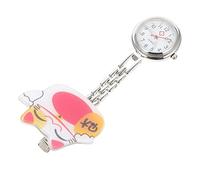 1 Set Orologio Da Tasca Cuffie Guardia Infermiere Watch Dottore Fob Watch. Orologio Cronografo Distintivo Infermieristico Voucher; Tagliando Bianca Lega Numero