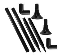 1 Set Palo paesaggistico Percorso luminoso Palo Adattatore collegamento luce