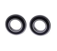 1 set paraolio cuscinetto, for guarnizione acqua lavatrice a tamburo for LG (37 * 66 * 9,5 * 12) + cuscinetti 2 pezzi (6205 6206) parti anello di tenuta paraolio