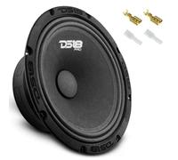 1 SET PER DS 18 PRO-GM8.4 midrange da 20 cm 200 mm 8" di diametro 190 watt rms e 580 watt max, 4 ohm, sensibilità 94 db, per auto, 1 pezzo + faston di montaggio