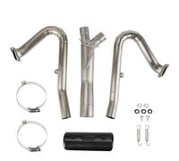 1 Set Per R1200GS/ABS/Avventura 2013 2014 2015 2016 2017 2018 Moto In Lega Di Titanio Tubo Di Scarico Collegamento Di Scarico