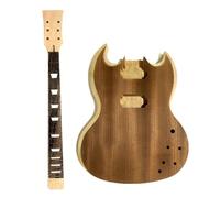 1 Set Per SG 2 Pickup A Doppia Bobina Corpo E Manico Per Chitarra Elettrica Con Corpo In Mogano Fai Da Te Incompiuto