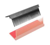 1 Set Pettine Lisciante Elettrico Hair Brush Hairdo Pettine Per Pettinatura Hair Styler Comb Pettine Per Lisciare I Spazzola Per Lisciante Fibra Di Carbonio 2 Pz FRCOLOR