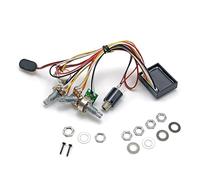 1 set piastre controllo del pickup per basso, adatto per un'esperienza sonora personalizzata in spettacoli dal e per esercitarsi nel miglioramento del suono