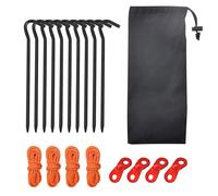 1 Set Picchetti da campeggio Kit di fissaggio per tende da campeggio in lega di
