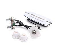 1 Set Pickup Al Ponte Precablato Da 52 Mm Bianco Perla Per Chitarra