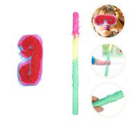 1 Set Pinata Stick Decor Kid Pinata Stick Colorato Pinata Stick con benda