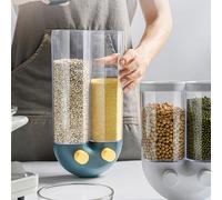 1 Set Plastic Grain Plastic Plasty Canister Pare a muro Canister Barattolo