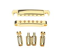 1 Set Ponte Per Chitarra Placcato Oro Tune-o-Matic Tom Bridge E Taccolio Impostato Per Chitarra Elettrica LP ponte chitarra