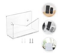 1 set porta posta in acrilico organizer per posta da banco porta file unico