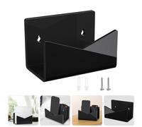 1 set porta posta in acrilico organizer per posta da banco porta file unico
