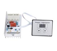 1 Set Portatile 10000W SCR Tensioni Regolatore AC220V 80A Regolazione di Potenza Per Velocità Motore E Applicazioni di Controllo del Calore Regolatore di Tensione Regolabile