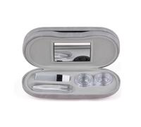 1 set portatile Contatti Lenes Caso Polvere Prevenzione Bellezza Pupilla Container Uso quotidiano Contatti Caso per la casa e all'aperto