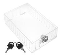 1 set protezione termostato universale scatola termostato trasparente