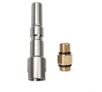 1 Set Quick Connect Adattatore per Rondella ad Alta Pressione Schiuma Pot Adatto Per Nilfisk Kew Alto Materiale Metallo Dimensioni Filettatura 1/4 Lunghezza 83mm