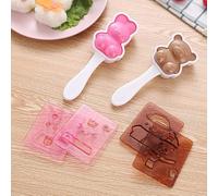 1 Set rabbit panda Shape Rice Ball Molds Sushi Mold Maker DIY Bento Maker Onigiri Mould Kitchen Sushi Making Tools Bento Accessorie Rice Ball Press Mould