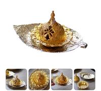 1 set Ramadan Incenso Burner Chic Desktop Decoration Holder Medio Oriente