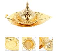 1 set Ramadan Incenso Burner Chic Desktop Decoration Holder Medio Oriente