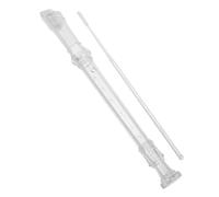 1 Set Registratore Trasparente a 8 Fori Strumento Per La Pratica Degli Studenti Strumenti Musicali I Praticano Il Clarinetto Strumento a Fiato Portatile Addominali