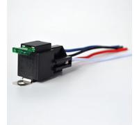 1 Set Relè Per Auto DC A 4 Pin Con Base Presa/fili/fusibile Parti | 12V 30A,Fornisce una risposta rapida per un rapido controllo di accensione e spegnimento del circuito.
