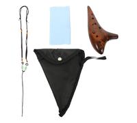 1 set resistente alto c ocarina 12 fori ocarina principiante etnico strumento