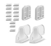 1 set retrattile Baby Gate parte di ricambio accessori di montaggio base di fissaggio con gancio e viti per recinzione bambino hardware