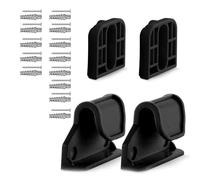1 set retrattile Baby Gate parte di ricambio accessori di montaggio base di fissaggio con gancio e viti per recinzione bambino hardware