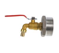 1 Set Rubinetto a Tamburo da 3/4 Pollici In Ottone Pioggia Barile Rubinetto