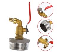 1 Set Rubinetto per tamburo da 3/4 pollici In ottone Pioggia Barile Rubinetto