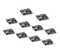 1 Set Scheda modulo ricarica tipo C dimensioni compatte 3.7V 4.2V Regolazione intelligente per altoparlanti droni 10/20 Piccola scheda controllo elettronica