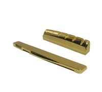 1 Set Sella Per Chitarra Acustica In Ottone E Dado Con Intaglio Per Chitarra