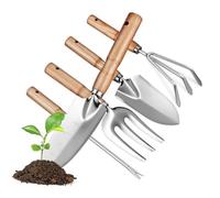 1 Set Set Di Attrezzi Da Giardino Kit Strumenti Da Giardino Per Vanga Giardinaggio Piantare Moderno Uomini Forniture Rastrello Cazzuole Acciaio Inossidabile 430 Di Prima Scelta