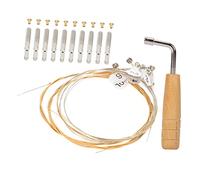 1 Set Set Di Lira Chiave Per Lavabo Arpa Mascellare Chiavi a Brugola Musicale Asta Accordatore Di Lira Spillo Rubinetto Chiave Kit Chiave a Les Chiave a Cricchetto Rame Generico