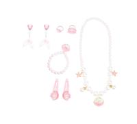 1 Set Set di orecchini, bracciale, collana per bambini ( assortiti)
