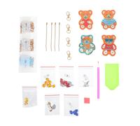 1 Set Shiny fai da te Portachiavi Pendente Diamante Decorative Artigiana