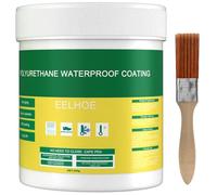 1 Set Sigillante Impermeabile 3, 5 OZ Liquido Trasparente Riparazione Perdite Rivestimento Impermeabile con Pennello Sigillante Poliuretanico Facile da Usare per Pareti Interne ed Esterne Giardinaggio