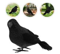 1 Set Simulazione Statua di corvo Figurina di corvo finto Figurina di