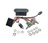 1 Set Sistemi Preamplificatore Elettrico Adatto Per Migliorare La Qualità Del Suono E Prelievo Bassi Elettrici Installazione Facile