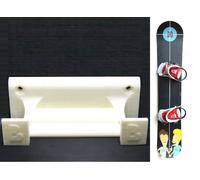 1 Set SNOWBOARD MONTAGGIO A PARETE PORTAOGGETTI ESPOSITORE KITEBOARD SKATEBOA...