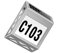 1 Set Solar House Number Lampada PROFESSIONALE LED Lighting Lighting Sign