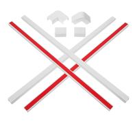 1 Set Spegnicavo Striscia da muro Supporto TV Spegnicavo Cavo Copricavo